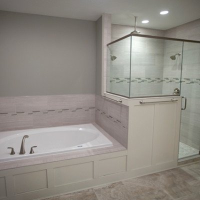 Bathroom with Tub and Separate Shower